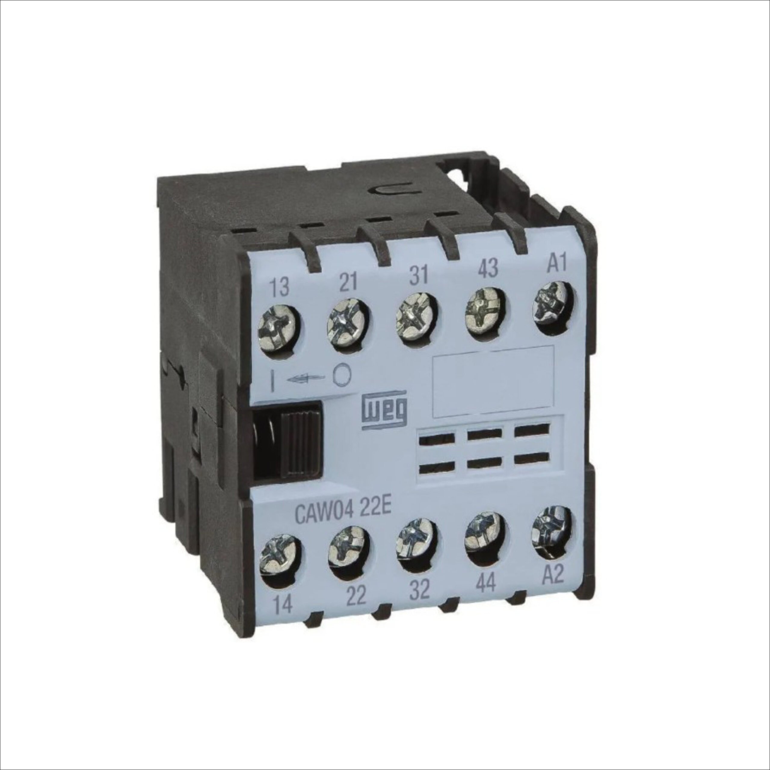 Mini Contator Auxiliar CAW04-22, 2NA+2NF – 6A WEG